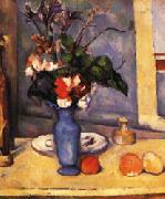 Paul Cezanne The Blue Vase oil painting artist